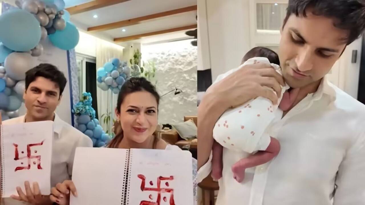 Divyanka Tripathi and Vivek Dahiya host first Satyanarayan Puja after welcoming ‘twins’, share heartfelt family moments