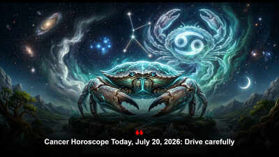 Cancer Horoscope Today, July 20, 2026: Drive carefully