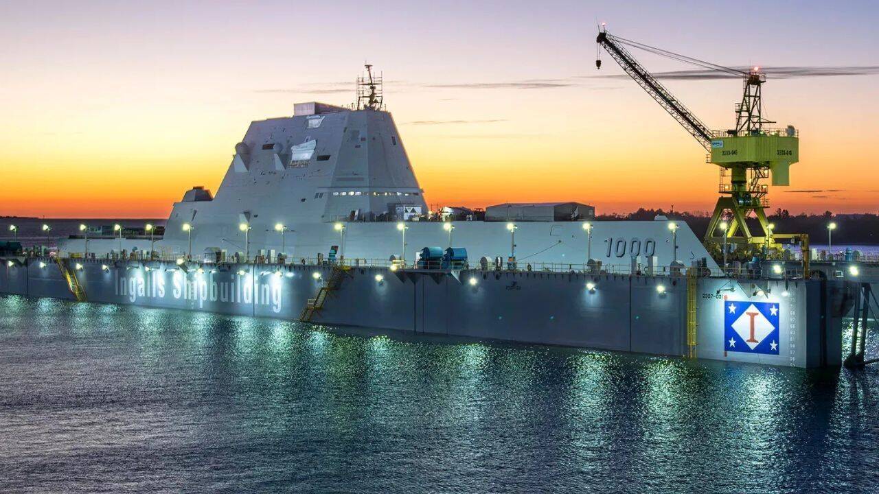 USS Zumwalt returns as American navy's first hypersonic missile destroyer
