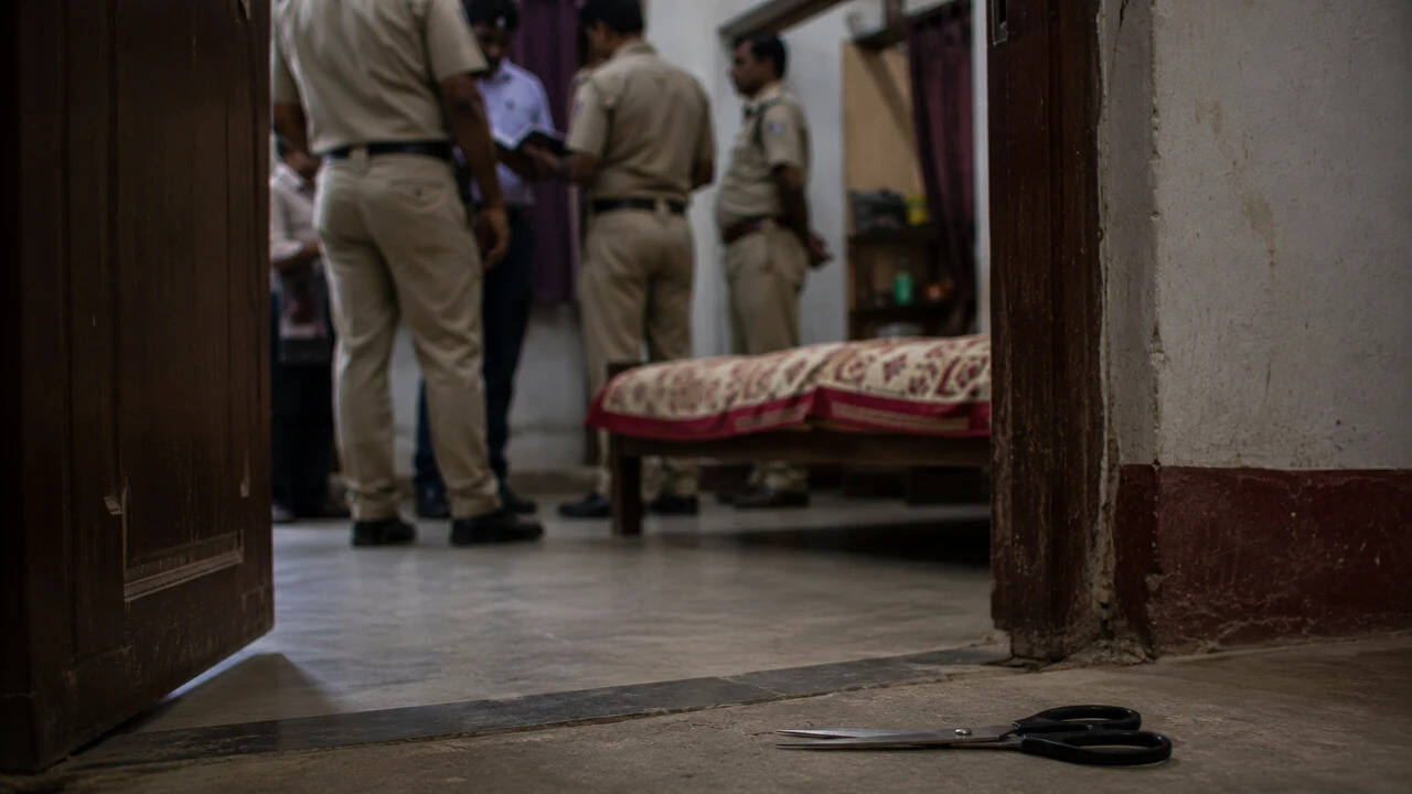 Delhi man arrested for killing wife with scissors over affair suspicion
