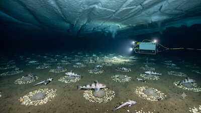 Scientists discovered an underwater city of 60-million fish nests beneath Antarctica's ice shelf