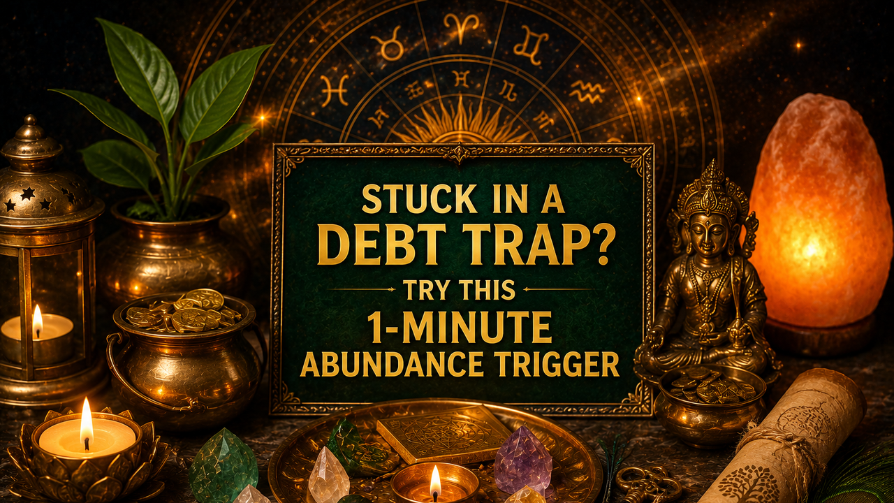 Stuck in a Debt Trap? Try This 1-Minute Abundance Trigger Today