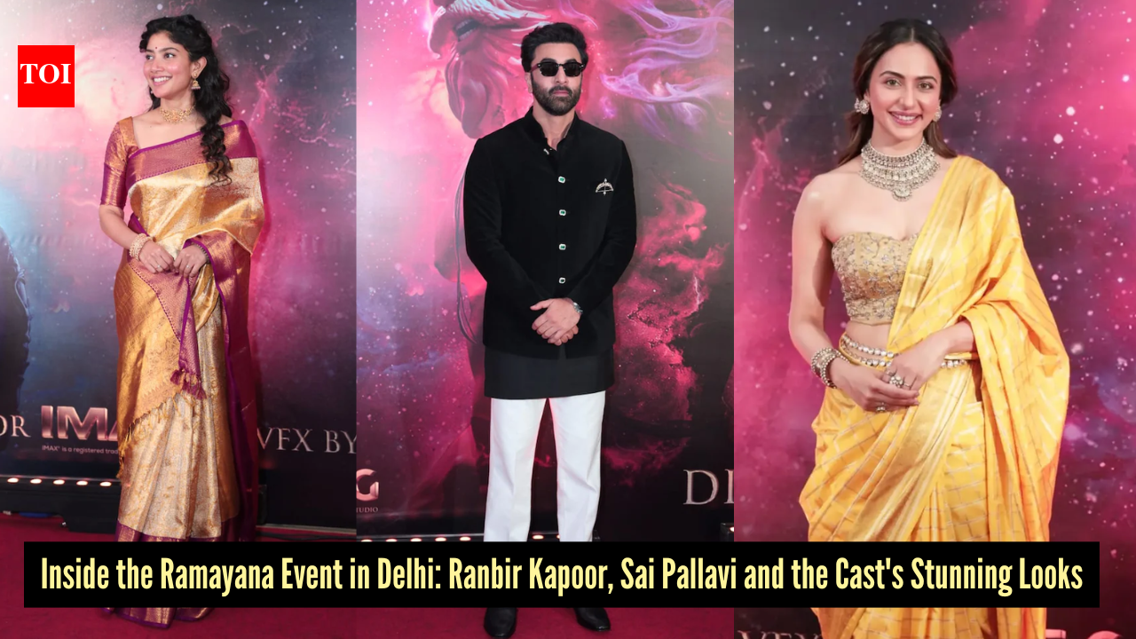 ‘Ramayana’ trailer event in Delhi: What Ranbir Kapoor, Sai Pallavi, Rakul Preet and the star cast wore