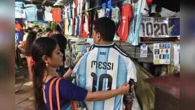 Messi Jerseys Drive Record Sales in Kolkata Amid World Cup Fever