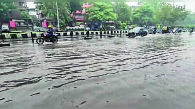 Surat wakes up to flooded roads after intense overnight downpour