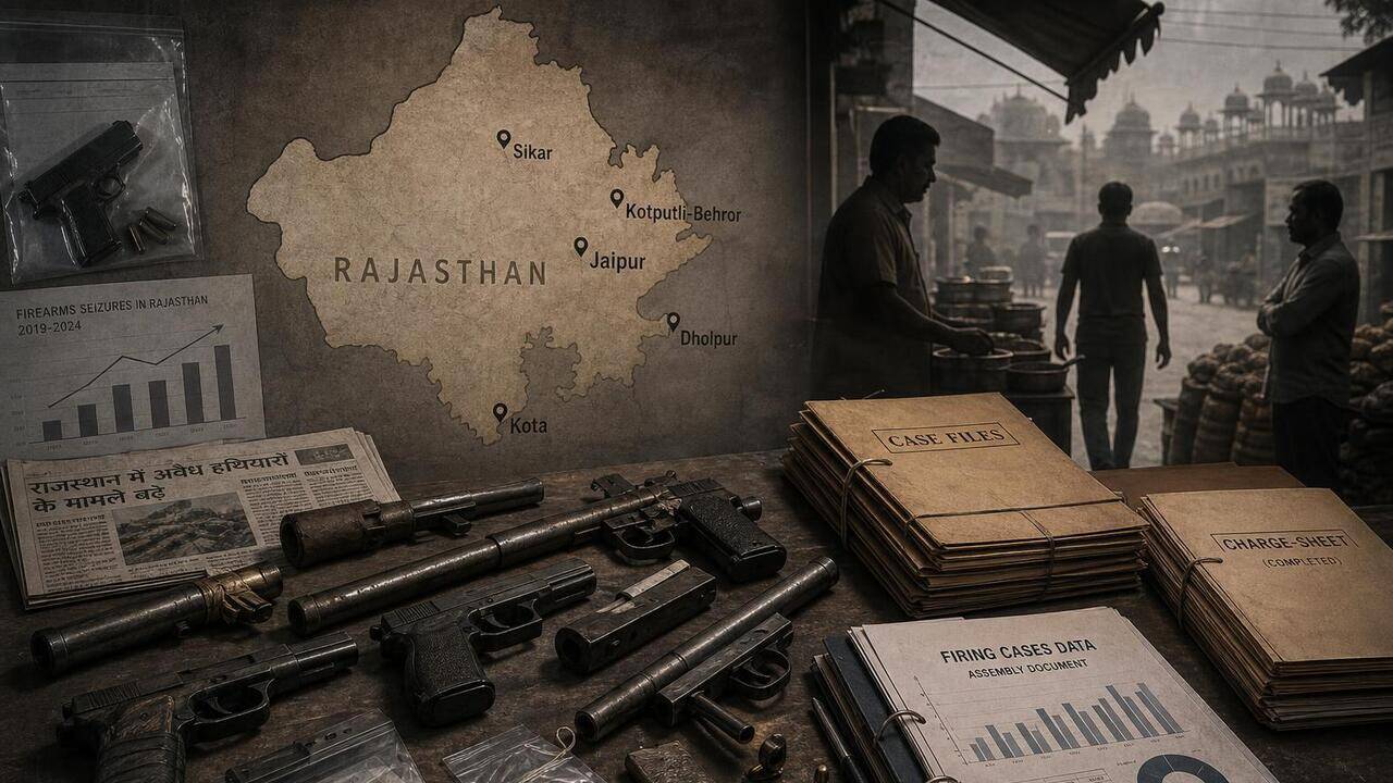 Rajkot police trace illegal arms network to jailed supplier