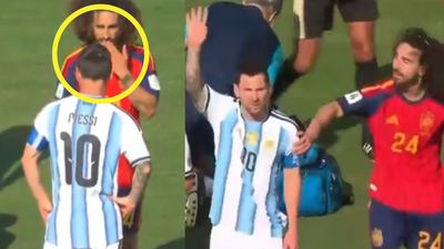 Messi branded a ‘baby’ after desperate failed attempt to get Cucurella sent off in World Cup final defeat