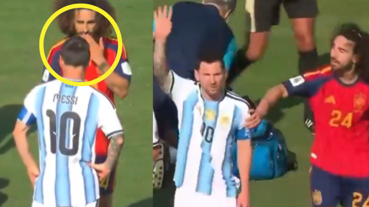 Messi branded a ‘baby’ after desperate failed attempt to get Cucurella sent off in World Cup final defeat