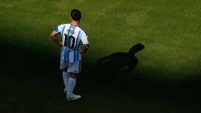 Lionel Messi exits FIFA World Cup in tears and as football's greatest