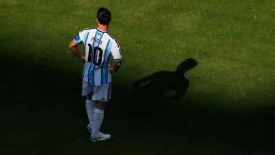Lionel Messi exits FIFA World Cup in tears and as football's greatest