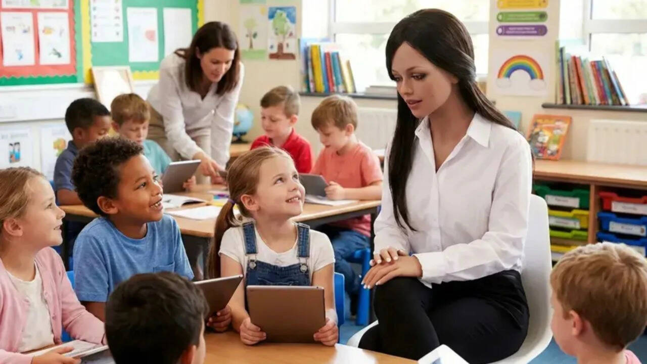 Humanoid robot 'Sally' to teach AI to 11th and 12th grade students in New York school in a first-ever experiment in US