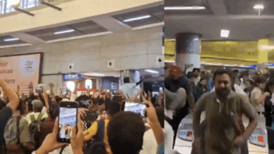 'Passengers climb barricades, locked gates to exit': Chaos at Delhi Metro stations as several stations shut amid CJP protest