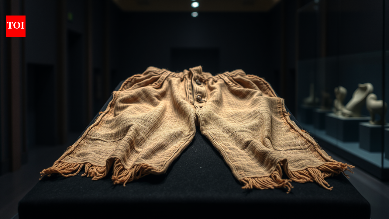 3,000-year-old trousers found in a Chinese desert grave reveal why horse riding changed human clothing forever