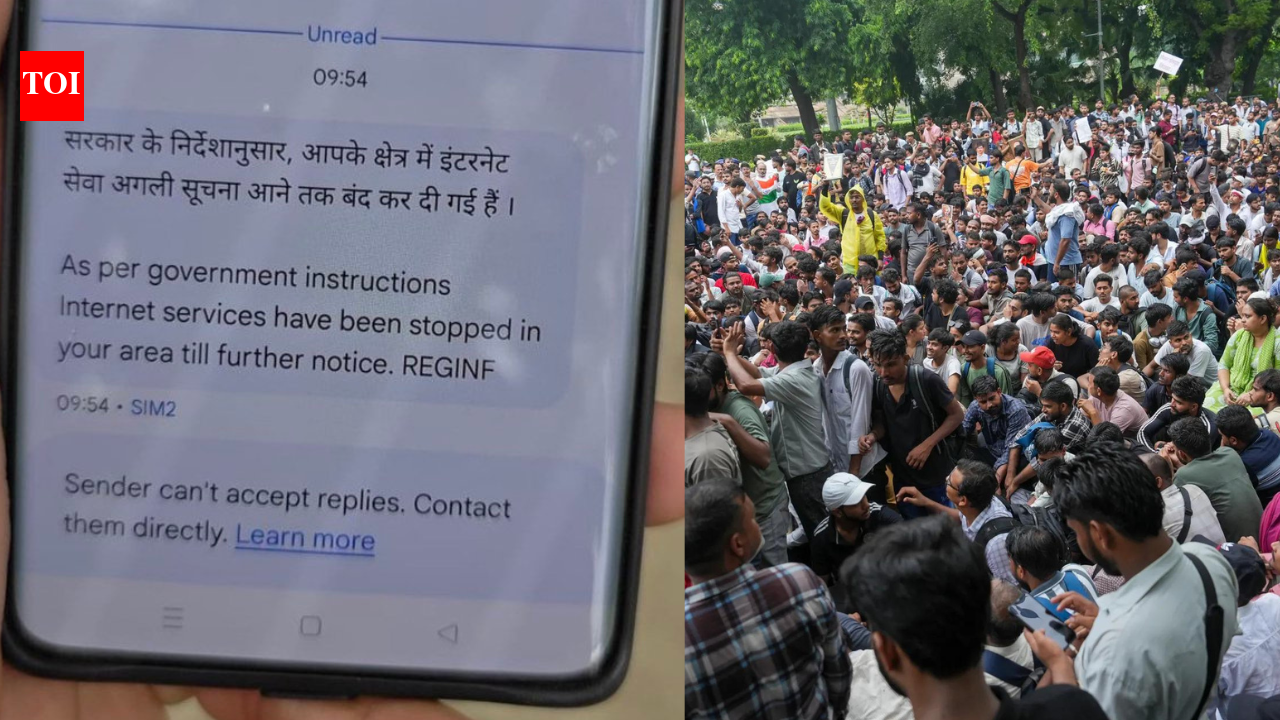 'Unable to share more updates': CJP alleges internet shutdown in parts of Delhi amid 'Chalo Sansad' march