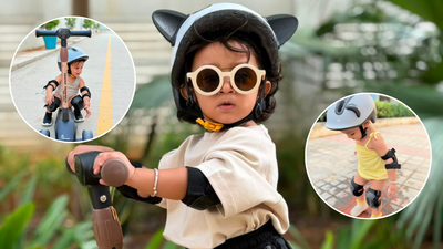 Meet Akira, a toddler who has four world records in kick scootering before turning 2: Her parents say, “We didn't choose her passion, we noticed it”