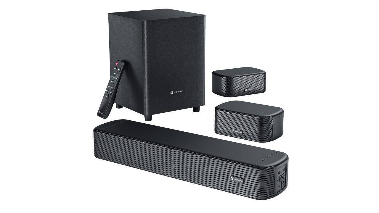 Portronics Pure Sound Pro X2 home theatre system launched at Rs 9,999