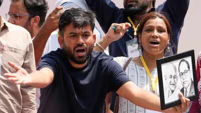 Abhijeet Dipke detained by Delhi Police; Amit Shah meets Dharmendra Pradhan