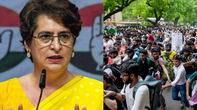 'These are our children': Priyanka Gandhi slams Centre over police action at CJP protest