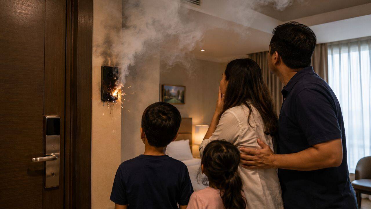 Faulty lock traps children in smoke-filled room; Goa luxury hotel told to pay Rs 10 lakh