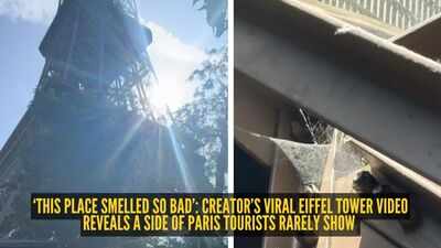 ‘This place smelled so bad’: Creator’s viral Eiffel Tower video reveals a side of Paris tourists rarely show