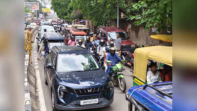 Rainfall, protests trigger severe traffic gridlock across city