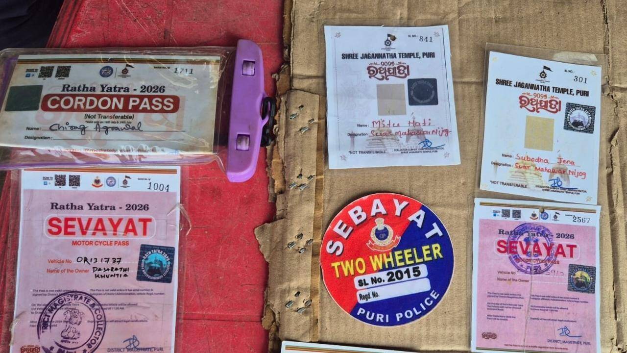 Fake Rath Yatra passes seized in Puri