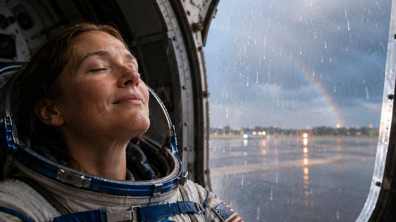 Why the smell of rain feels overwhelming to astronauts after spending months in space, according to Nasa