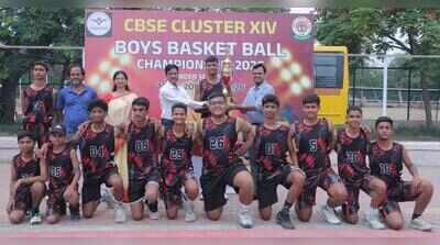CBSE Cluster XIV Inter-School Basketball: Hosts Vidyasthali Public School, Sanskar and Central Academy Kota emerge champions