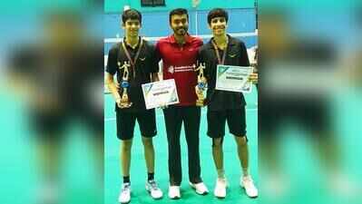 Nagpur-Mumbai pair of Sairaj-Satya seal U-17 doubles bronze at state sub-junior badminton meet
