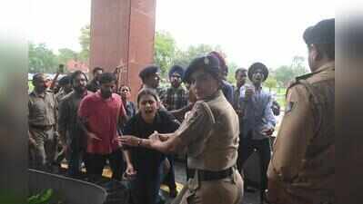 PU students detained during protest against RSS-linked symposium