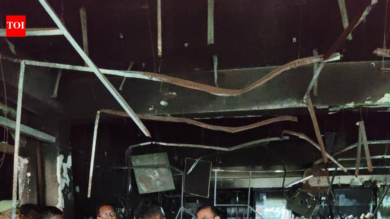Aliganj fire site: Owners begin demolition after LDA declares building illegal