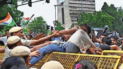 How 'Sansad Chalo' march turned violent: A timeline of police action and detentions