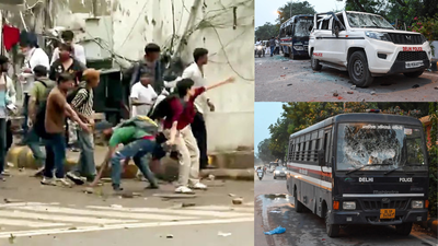FIR registered over violence, stone-pelting during Parliament march; security stepped up at sensitive locations