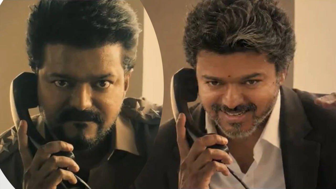 Vijay's CM look in 'Jana Nayagan' glimpse sparks debate