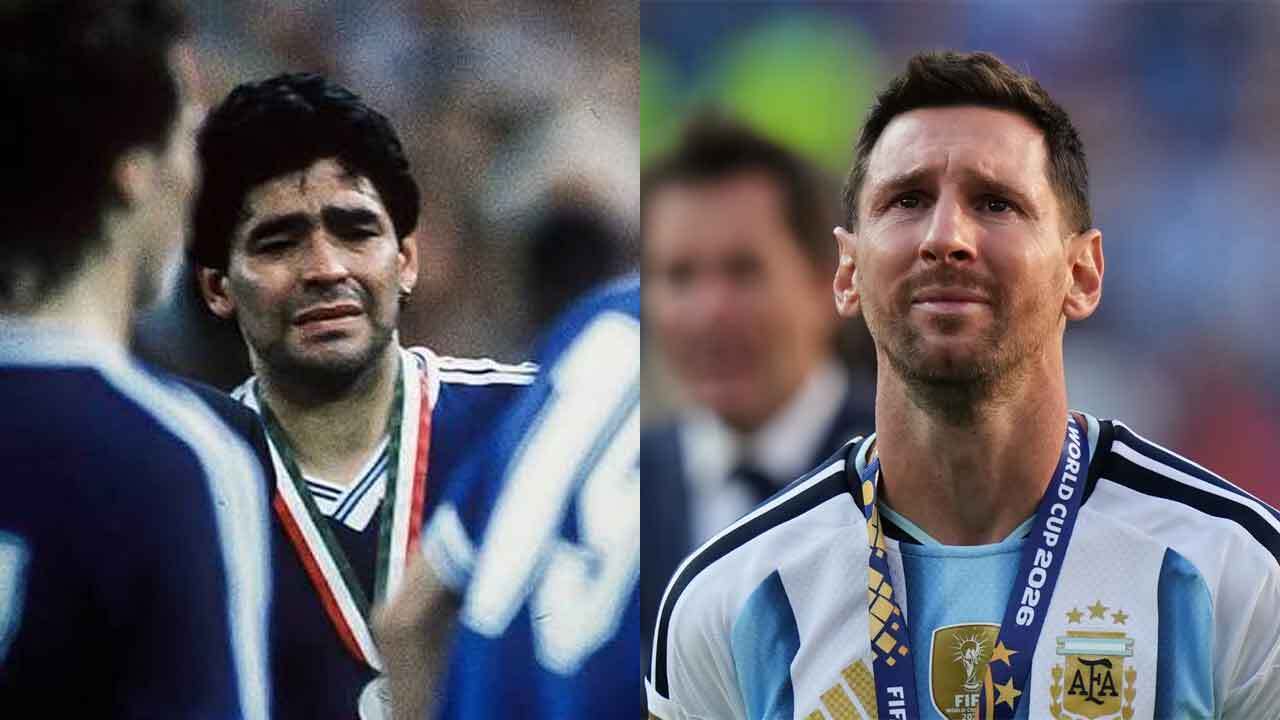 Shades of Maradona's 1990 final in Lionel Messi's 2026 journey