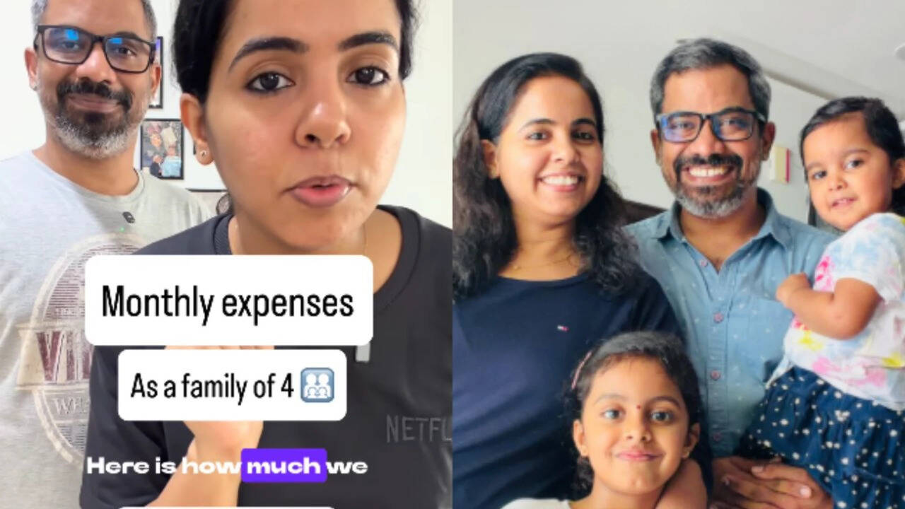 How much does it really cost to live in Hyderabad as a family of four? Couple breaks down their monthly Rs 1 lakh expense and it is shocking