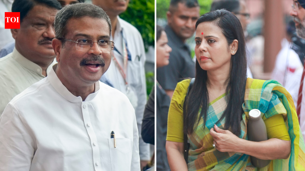 'Maybe education minister doesn't know how to write letter of resignation': Mahua Moitra takes dig at Dharmendra Pradhan amid student protests
