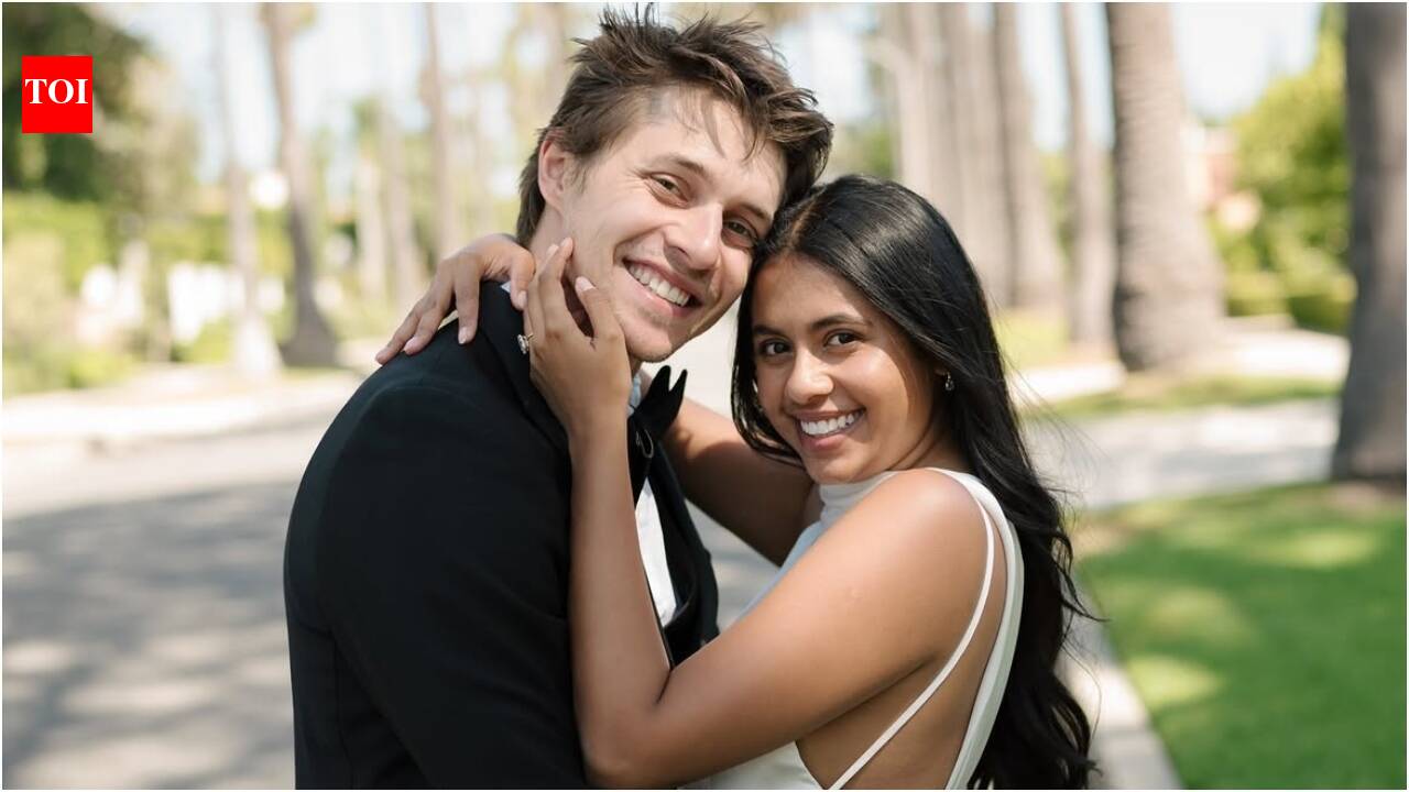 Mithun Chakraborty's daughter Dishani Chakraborty says 'I can't wait to marry you' in UNSEEN engagement pictures with fiancé Myles Mantzaris from LA