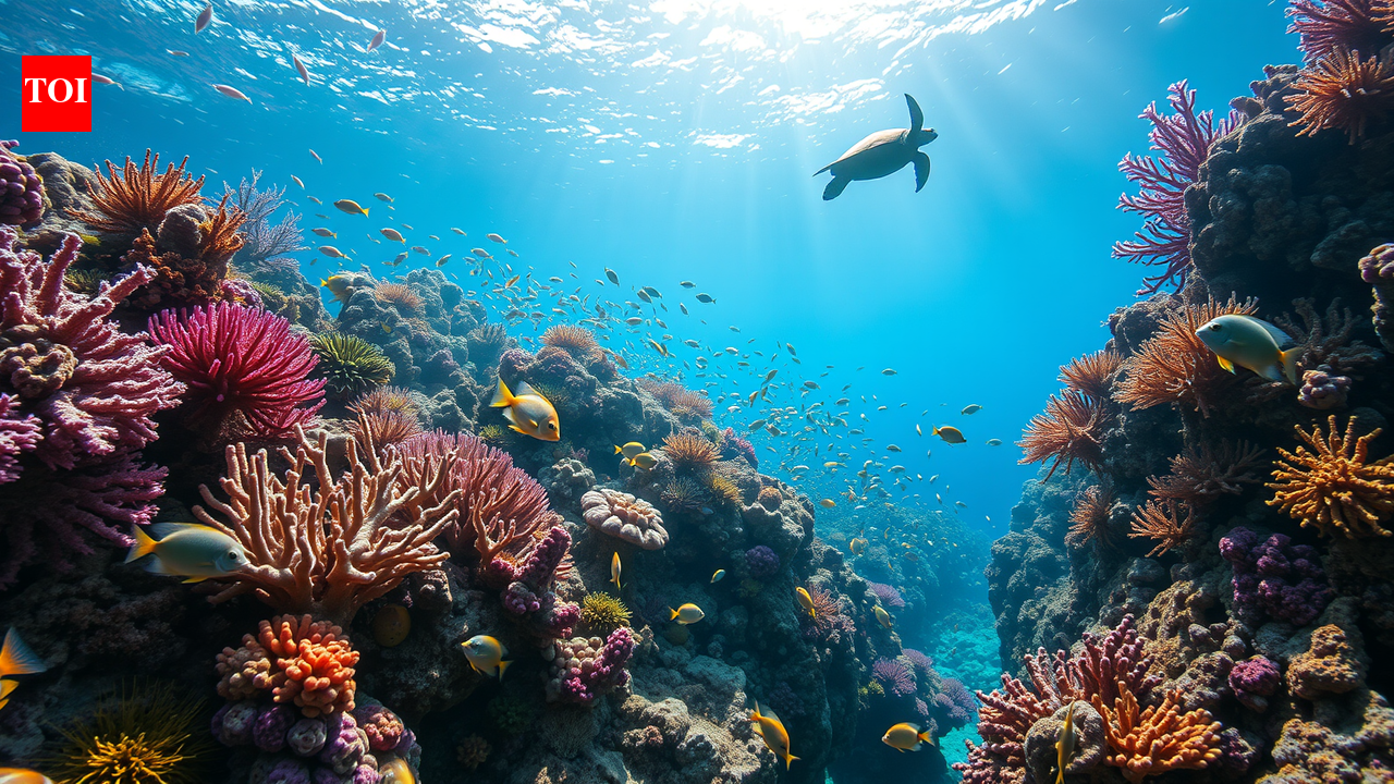 How an underwater drone found a coral reef written off in the 1960s still alive after more than 60 years