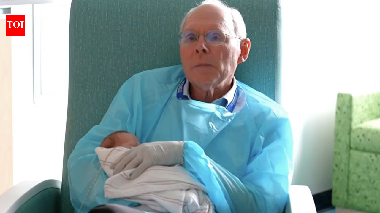 Meet the 73-year-old baby cuddler from Virginia: He has comforted more than 500 premature babies and whispers, 'Grow strong, grow smart, grow kind' before leaving each one
