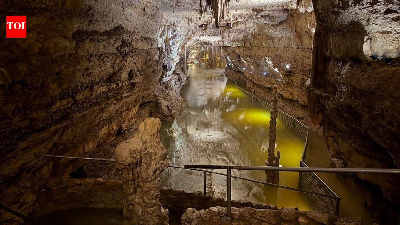 Texas cave’s rare aquifer tour returns after flood raises water 30 feet
