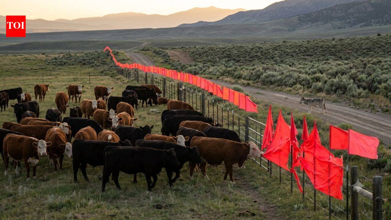 In 2003, scientists discovered wolves refused to cross a simple line of fluttering flags; today it helps protect cattle without killing predators