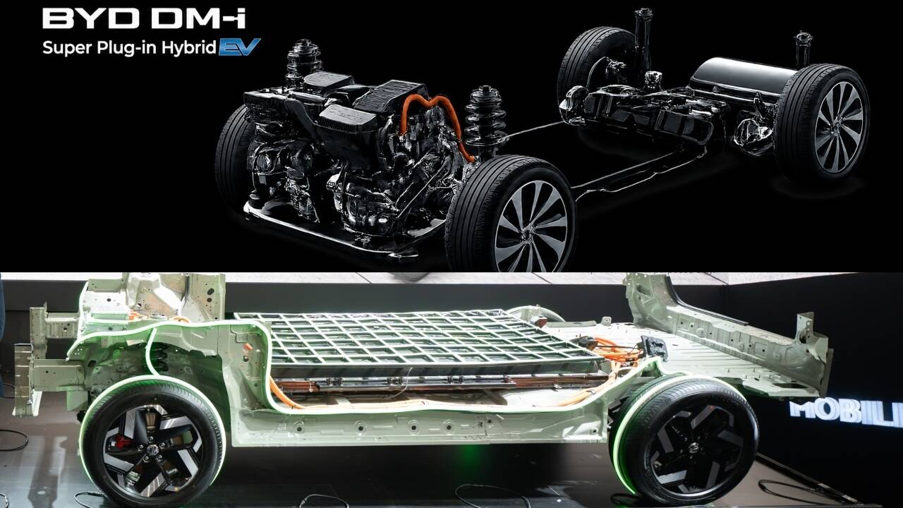 BYD DM-i vs MG ADAPT: How these hybrid tech platforms differ