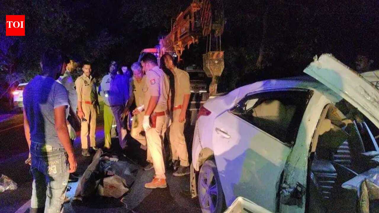 2 Haryana men returning from Ayodhya killed in Agra crash