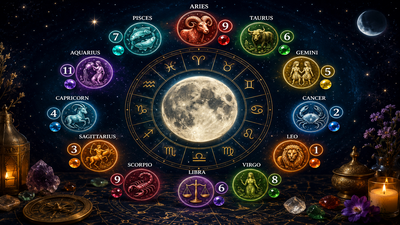 Moon Today (July 22, 2026): Lucky Number and Colour As Per Your Zodiac Sign
