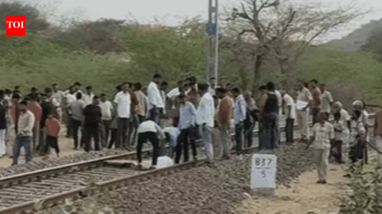 Woman, 6-year-old son die after jumping in front of moving train in Barmer