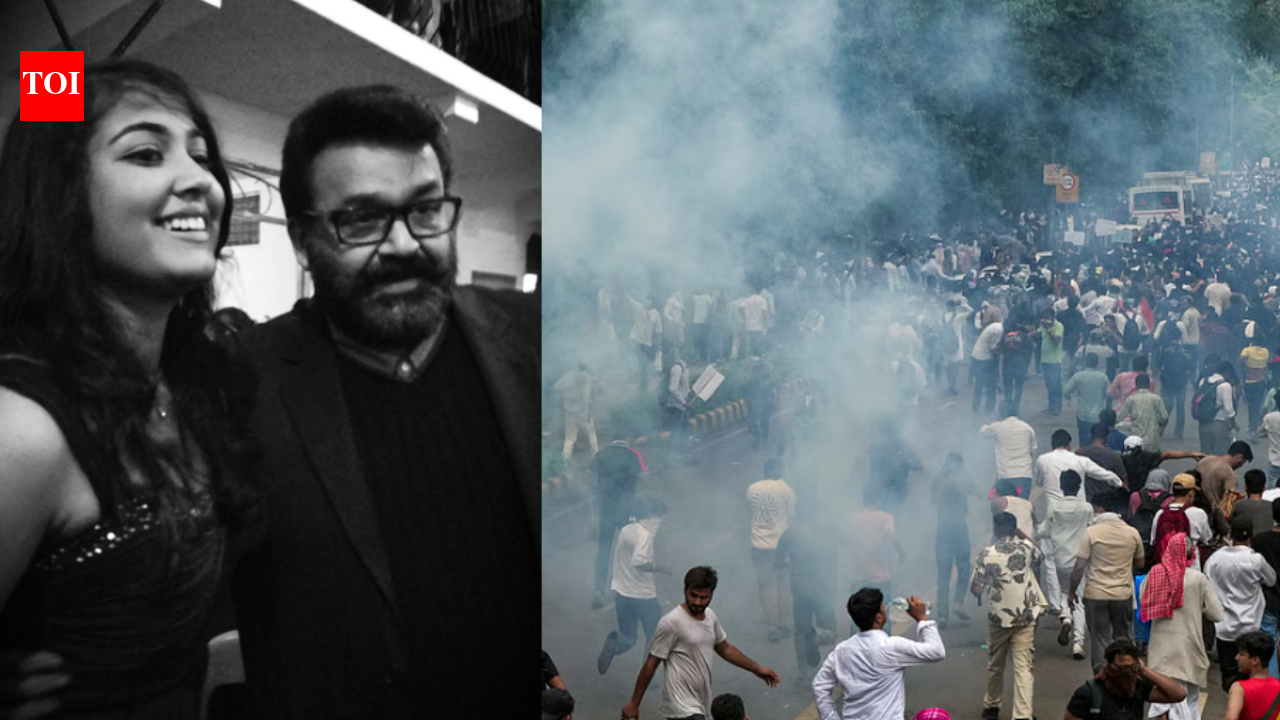 ‘Tear gas, lathi charge’: Actor Mohanlal’s daughter Vismaya backs CJP protest, shares post criticising police action at Jantar Mantar