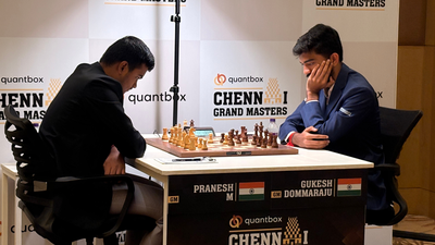 Pranesh stuns Gukesh again, Nihal takes down Erigaisi at Chennai Grand Masters