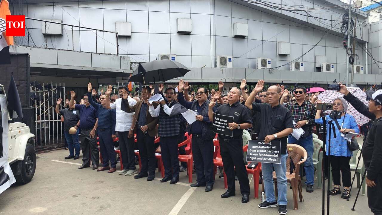 Mizoram Cong marks ‘black day’ against proposed FCRA amendment