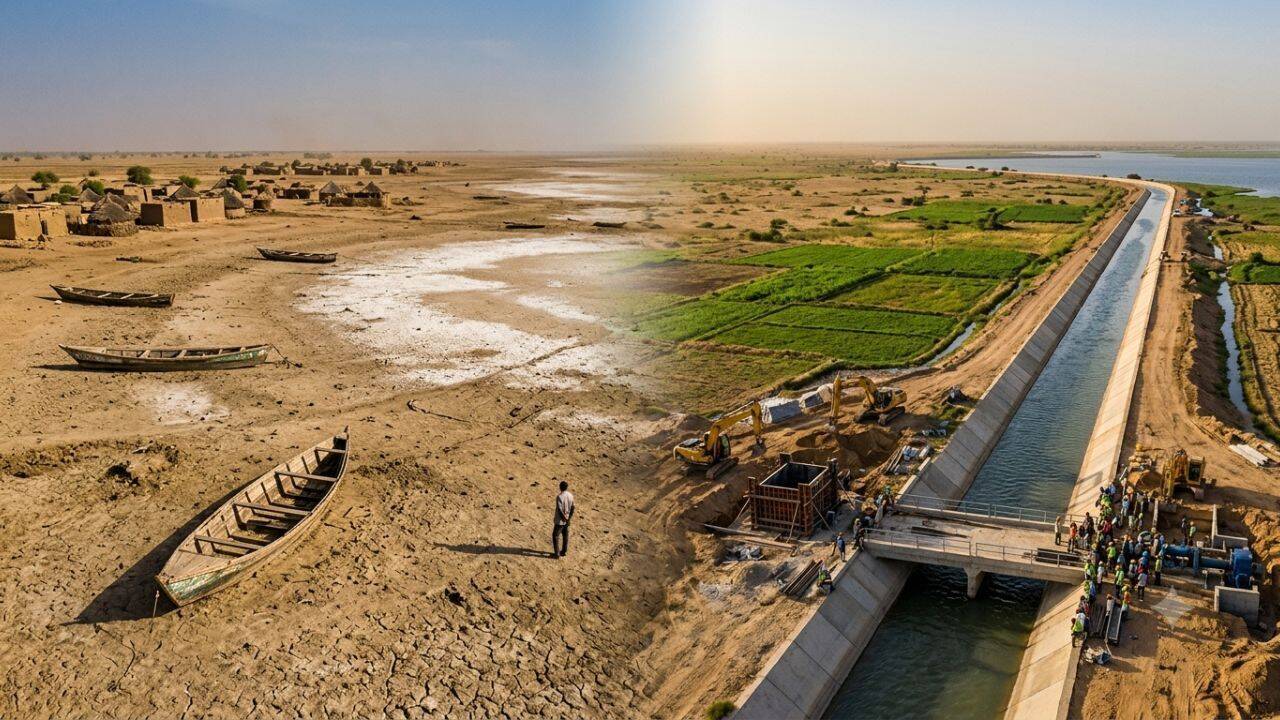 The disappearing lake: How Africa’s Lake Chad nearly vanished and the $50 billion engineering plan designed to restore it